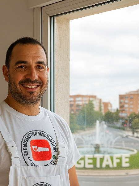 Escayolista profesional ofreciendo servicios integrales de escayola en Getafe